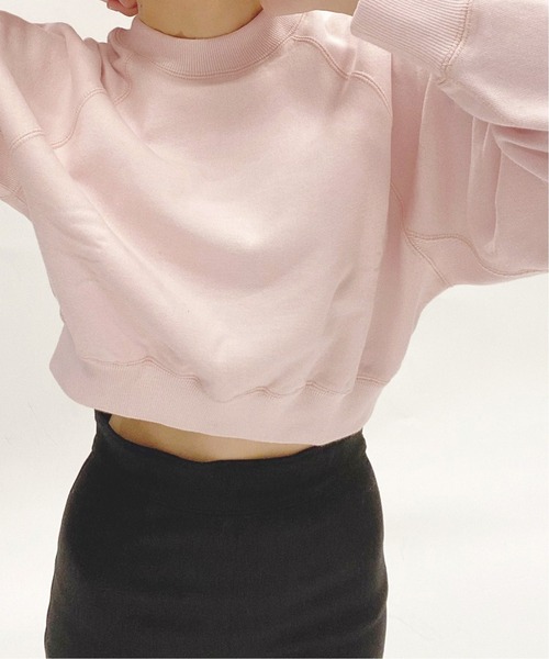 Charles Chaton（シャルルシャトン）の「chibi スウェット（スウェット・レディース・ピンク/ブラック/ホワイト・FREE）」の3枚目の写真