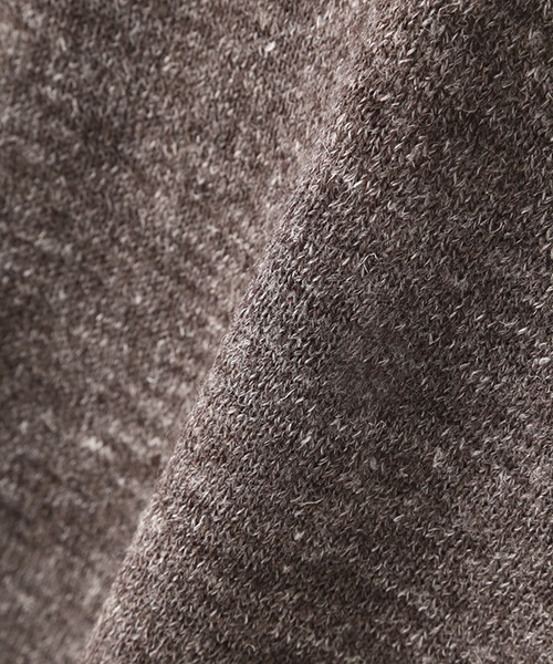 MHL.（エムエイチエル）の「ROUGH WOOL LINEN（ニット/セーター・レディース・ナチュラル/ブラック/ブラウン・2）」の9枚目の写真