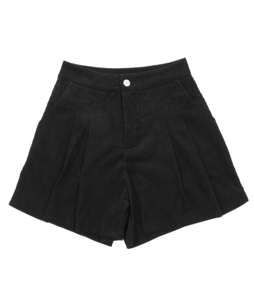 Figments（フィグメンツ）の「コーデュロイキュロットパンツ（その他パンツ・レディース・ブラック・SMALL/MEDIUM）」の3枚目の写真