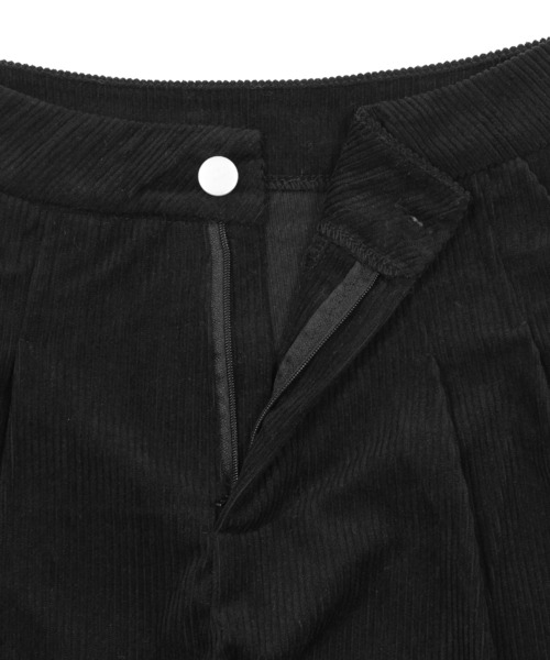 Figments（フィグメンツ）の「コーデュロイキュロットパンツ（その他パンツ・レディース・ブラック・SMALL/MEDIUM）」の6枚目の写真