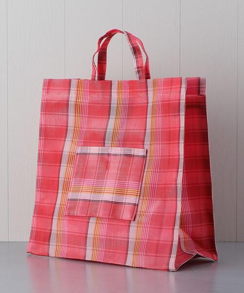 H　BEAUTY&YOUTH UNITED ARROWS（エイチビューティーアンドユースユナイテッドアローズ）の「＜BONCHEY＞TRAVEL BAG/バッグ（トートバッグ・レディース・レッド/コバルトブルー・FREE）」の3枚目の写真