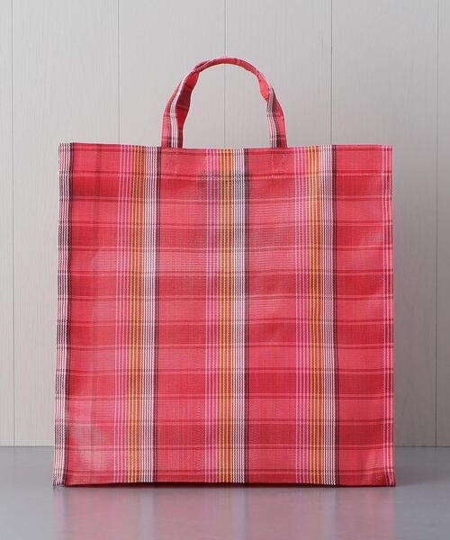 H　BEAUTY&YOUTH UNITED ARROWS（エイチビューティーアンドユースユナイテッドアローズ）の「＜BONCHEY＞TRAVEL BAG/バッグ（トートバッグ・レディース・レッド/コバルトブルー・FREE）」の4枚目の写真