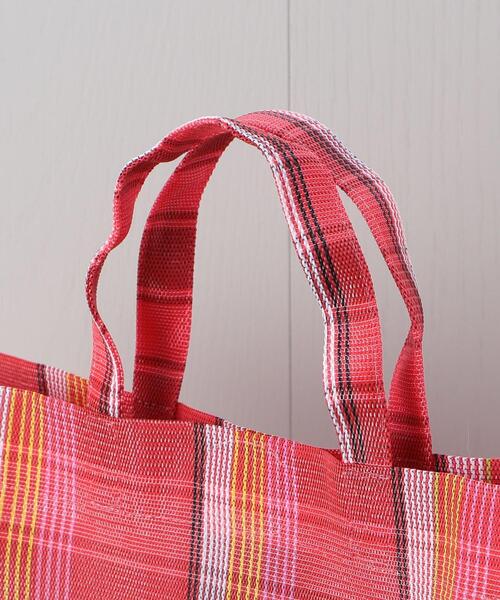 H　BEAUTY&YOUTH UNITED ARROWS（エイチビューティーアンドユースユナイテッドアローズ）の「＜BONCHEY＞TRAVEL BAG/バッグ（トートバッグ・レディース・レッド/コバルトブルー・FREE）」の7枚目の写真