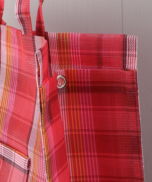 H　BEAUTY&YOUTH UNITED ARROWS（エイチビューティーアンドユースユナイテッドアローズ）の「＜BONCHEY＞TRAVEL BAG/バッグ（トートバッグ・レディース・レッド/コバルトブルー・FREE）」の9枚目の写真