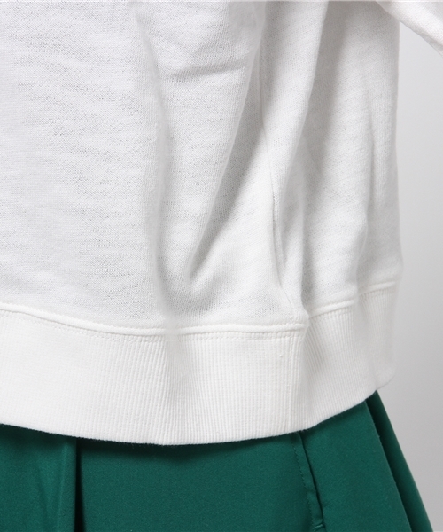 Kastane(カスタネ)の「【Kastane】CA刺繍裏毛プルオーバー(Tシャツ/カットソー・レディース・オフホワイト/ベビーピンク/グレー/ネイビー・FREE)」の10枚目の写真