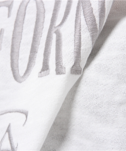 Kastane(カスタネ)の「【Kastane】CA刺繍裏毛プルオーバー(Tシャツ/カットソー・レディース・オフホワイト/ベビーピンク/グレー/ネイビー・FREE)」の12枚目の写真