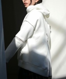 AULA AILA | 【別注】AULA AILA/アウラアイラ/2WAYバックプリーツパーカー(パーカー)