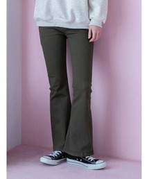 ブーツカットストレッチカラーデニム