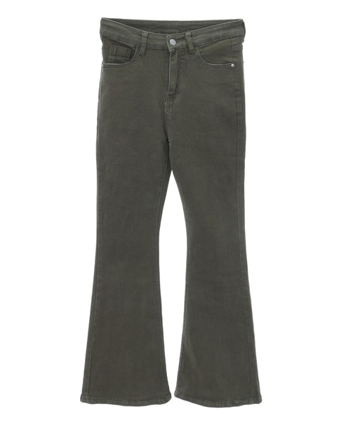 fifth（フィフス）の「ブーツカットストレッチカラーデニム（デニムパンツ・レディース・オフホワイト/カーキ・M）」の10枚目の写真