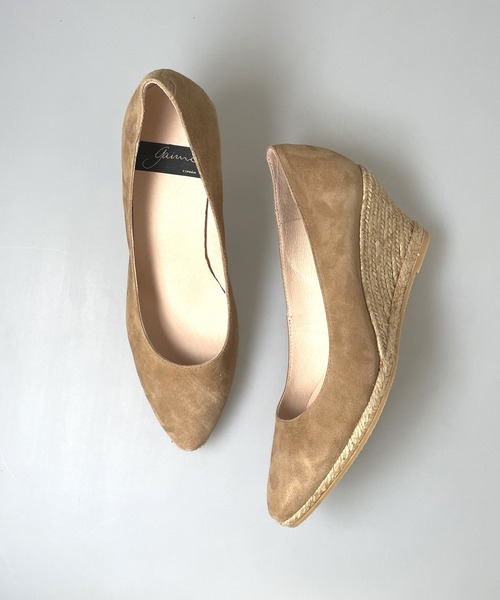 GAIMO（ガイモ）の「ポインテッドエスパドリーユパンプス/TEVA-WS（パンプス・レディース・ブラック/グレー/ベージュ/ブルー/ホワイト・35/36/38/39/37）」の4枚目の写真