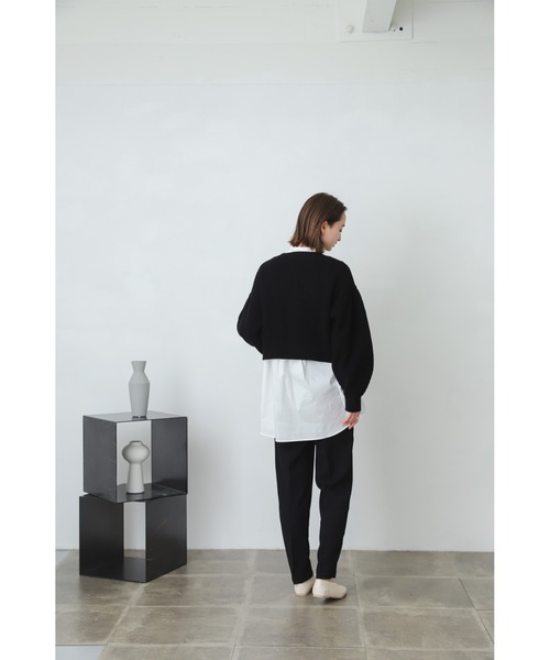 SENSE OF PLACE by URBAN RESEARCH(センスオブプレイスバイアーバンリサーチ)の「ショートセーターアンサンブルワンピース(ワンピース・レディース・ブラック系その他/ベージュ系その他/ブルー系その他・ONE)」の12枚目の写真