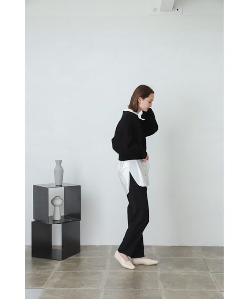 SENSE OF PLACE by URBAN RESEARCH(センスオブプレイスバイアーバンリサーチ)の「ショートセーターアンサンブルワンピース(ワンピース・レディース・ブラック系その他/ベージュ系その他/ブルー系その他・ONE)」の13枚目の写真