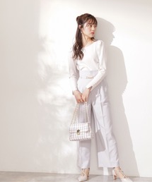 PROPORTION BODY DRESSING | ハイウエストサス付きパンツ / 1212130300(その他パンツ)
