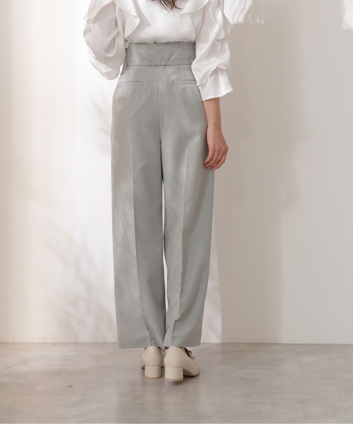 PROPORTION BODY DRESSING（プロポーションボディドレッシング）の「ハイウエストサス付きパンツ / 1212130300（その他パンツ・レディース・ライトグリーン/ピンク/パープル・MEDIUM/SMALL）」の7枚目の写真