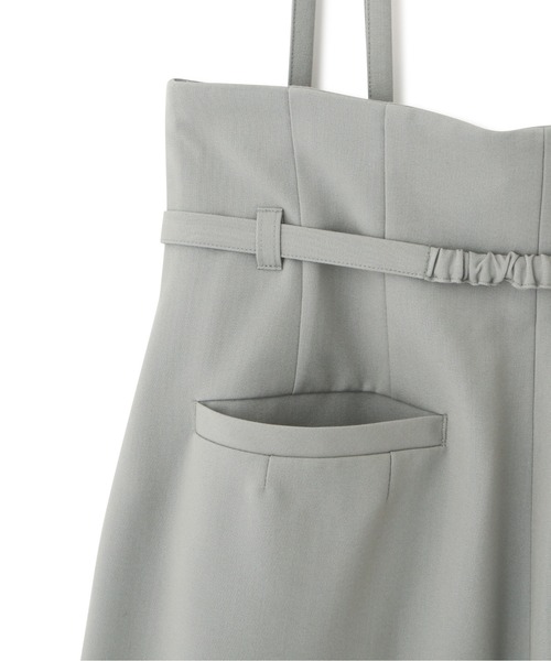 PROPORTION BODY DRESSING（プロポーションボディドレッシング）の「ハイウエストサス付きパンツ / 1212130300（その他パンツ・レディース・ライトグリーン/ピンク/パープル・MEDIUM/SMALL）」の6枚目の写真