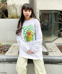 Candy Stripper | KERMIT THE FROG / L/S Tシャツ(Tシャツ/カットソー)