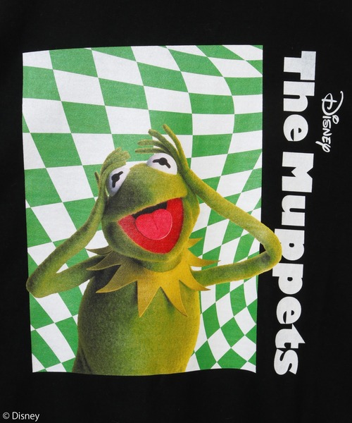 Candy Stripper(キャンディストリッパー)の「KERMIT THE FROG / L/S Tシャツ(Tシャツ/カットソー・レディース・ブラック/オフホワイト・2)」の17枚目の写真