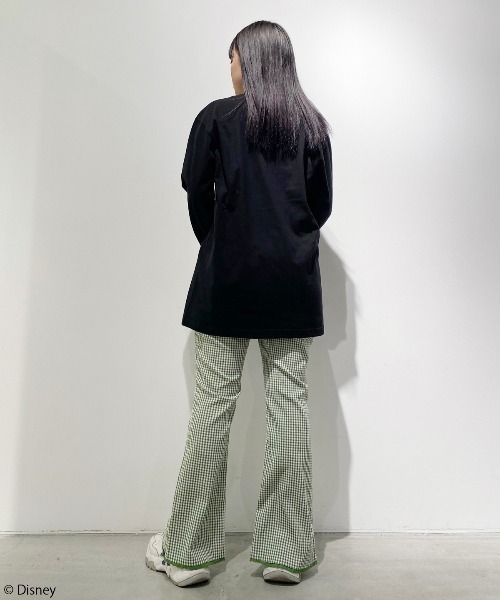 Candy Stripper(キャンディストリッパー)の「KERMIT THE FROG / L/S Tシャツ(Tシャツ/カットソー・レディース・ブラック/オフホワイト・2)」の22枚目の写真