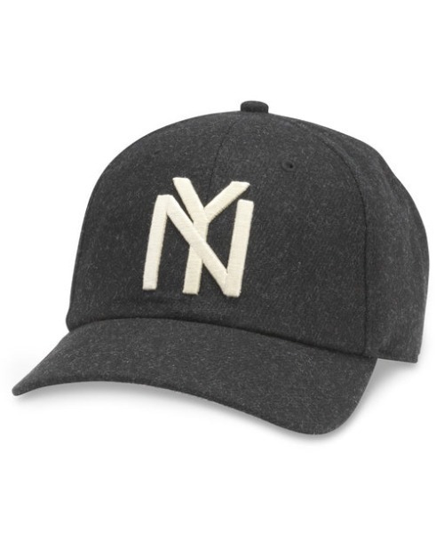 AMERICAN NEEDLE(アメリカンニードル)の「AMERICAN NEEDLE/アメリカンニードル/ArchiveLegendCap NEW YORK BLACK YANKEES/キャップ/帽子(キャップ・メンズ・ブラック・FREE)」の1枚目の写真