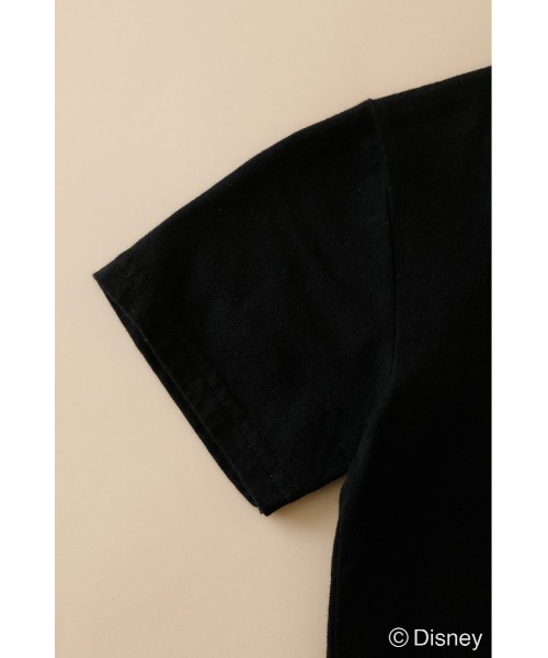 Disney SERIES CREATED by MUS（ディズニーシリーズクリエイテッドバイエムユーエス）の「MD MICKEY BOX LOGO KIDS Tシャツ（Tシャツ/カットソー・キッズ・ブラック/オフホワイト・X-SMALL）」の11枚目の写真