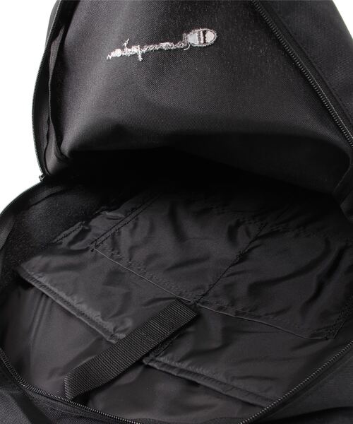 Champion（チャンピオン）の「Champion チャンピオン リュックサック エリックA No.63381 21L A4サイズ収納可（バックパック/リュック・メンズ・レッド/ライム/ブラック・FREE）」の6枚目の写真