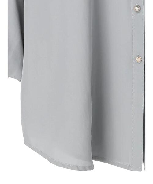 ELENCARE DUE（エレンカーレデュエ）の「・ELENCARE DUEブザムキリカエシャツチュニック（シャツ/ブラウス・レディース・ブラック/グレー/オフホワイト/ライトカーキ・FREE）」の15枚目の写真