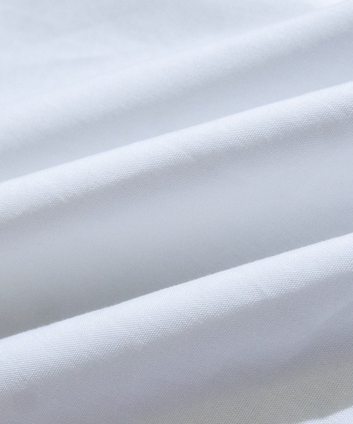 JOHN'S CLOSET（ジョンズクローゼット）の「【i】ブロードルーズフィットバンドカラービッグシャツ（シャツ/ブラウス・メンズ・サックスブルー/ホワイト/ブラック/グリーン/グレイッシュベージュ/ホワイト系その他/サックスブルー系/ラベンダー/イエロー系その他/ブラック系その他/グリーン系その他・X-LARGE/MEDIUM/LARGE）」の17枚目の写真