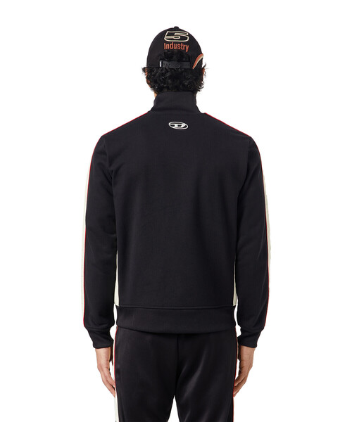 DIESEL（ディーゼル）の「メンズ スウェット ジップアップ（スウェット・メンズ・ブラック/アイボリー・MEDIUM/LARGE/SMALL/XX-LARGE/X-LARGE/X-SMALL）」の21枚目の写真