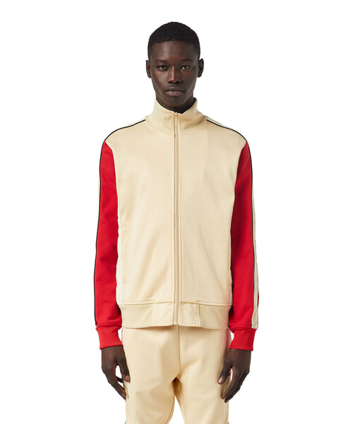 DIESEL（ディーゼル）の「メンズ スウェット ジップアップ（スウェット・メンズ・ブラック/アイボリー・MEDIUM/LARGE/SMALL/XX-LARGE/X-LARGE/X-SMALL）」の13枚目の写真