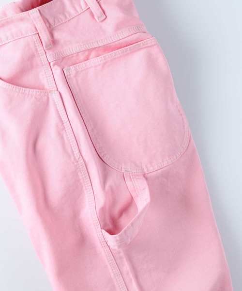 Right-on（ライトオン）の「【wrangler】カラーペインターパンツ（その他パンツ・レディース・ピンク・S/M/L/XL/XS）」の2枚目の写真