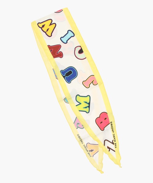 MARC JACOBS(マークジェイコブス)の「THE LETTERS SCARF/ザ レターズ スカーフ(バンダナ/スカーフ・レディース・マルチ・ONE SIZE)」の3枚目の写真