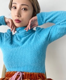 SANSeLF | ハイネックシャギーニットトップス【SANSeLF】sanw22a002(ニット/セーター)