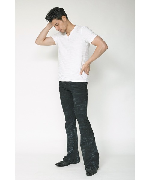 TORNADO MART(トルネードマート)の「TORNADO MART∴マーブルオアシスベルボトム(その他パンツ・メンズ・グリーン・LL/L/M/S)」の2枚目の写真