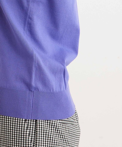 ROPE' PICNIC（ロペピクニック）の「フリルニットプルオーバー（ニット/セーター・レディース・ライトグレー/ブラック/クリーム/パープル系その他/ピンク系その他2・38）」の11枚目の写真