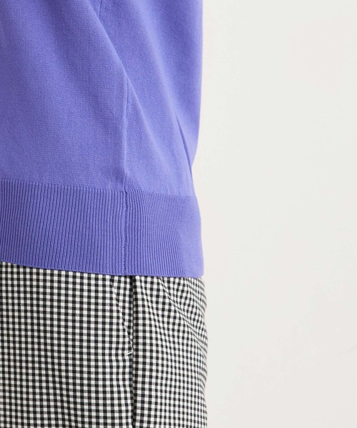 ROPE' PICNIC（ロペピクニック）の「フリルニットプルオーバー（ニット/セーター・レディース・ライトグレー/ブラック/クリーム/パープル系その他/ピンク系その他2・38）」の12枚目の写真