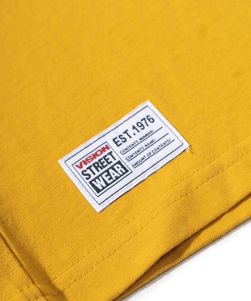 VISION STREET WEAR(ヴィジョンストリートウェア)の「【VISION STREET WEAR/ヴィジョンストリートウェア】スケボーグラフィックTシャツ/ビッグシルエット(Tシャツ/カットソー・メンズ・マスタード/ホワイト/チャコールグレー/ダークグリーン・M/XL/L)」の9枚目の写真