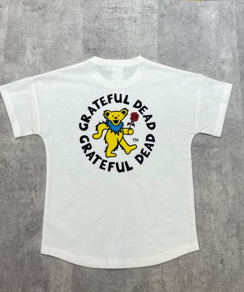 ムラサキスポーツ by RiY（ムラサキスポーツバイアールアイワイ）の「【ZOZOタウン限定アイテム】ANTIBAL/アンティバル x RIY監修 キッズ オーバーサイズTシャツ　 222AN3ST232MU（Tシャツ/カットソー・キッズ・ホワイト/チャコールグレー/ベージュ/モスグリーン・130cm/140cm/150cm/160cm）」の5枚目の写真