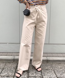 SHENERY | ベージュBIGデニムパンツ(デニムパンツ)