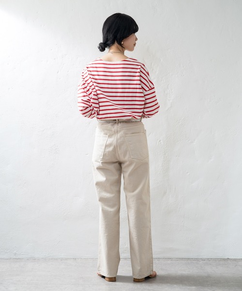 SHENERY（シーナリー）の「ベージュBIGデニムパンツ（デニムパンツ・レディース・ベージュ・36/38）」の14枚目の写真