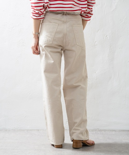 SHENERY（シーナリー）の「ベージュBIGデニムパンツ（デニムパンツ・レディース・ベージュ・36/38）」の6枚目の写真