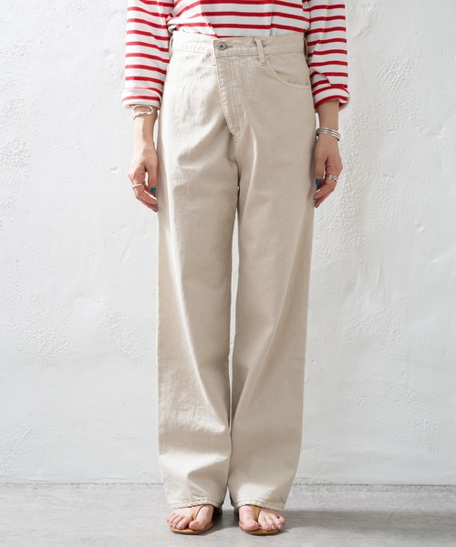 SHENERY（シーナリー）の「ベージュBIGデニムパンツ（デニムパンツ・レディース・ベージュ・36/38）」の18枚目の写真