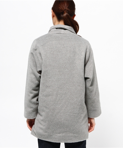 Kastane(カスタネ)の「【Kastane】サイズ変更中綿ビッグジャケット(その他アウター・レディース・ネイビー/グレー・FREE)」の5枚目の写真