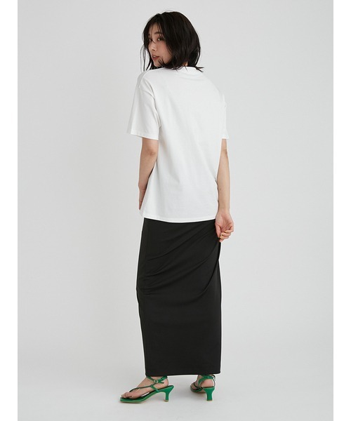 FRAY I.D(フレイアイディー)の「ロングスリットジャージースカート(スカート・レディース・ブラック/グリーン/ベージュ・0/1)」の18枚目の写真