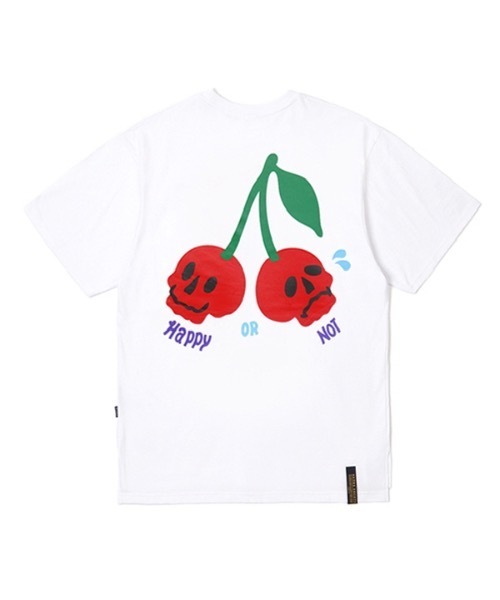 STIGMA(スティグマ)の「【STIGMA 】22チェリー オーバーサイズティーシャツ / 22 CHERRY OVERSIZED T-SHIRTS(Tシャツ/カットソー・レディース・ホワイト/ブラック・MEDIUM/LARGE/X-LARGE)」の8枚目の写真