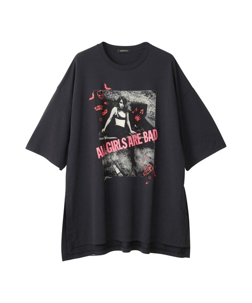 ヒステリックグラマー　ナイアガラ　ビッグTシャツ HYSTERIC GLAMOUR ヒステリックグラマー NIAGARA S/S TEE T