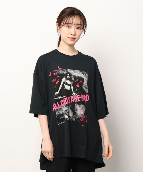 ヒステリックグラマー　ナイアガラ　ビッグTシャツ HYSTERIC GLAMOUR ヒステリックグラマー NIAGARA S/S TEE T