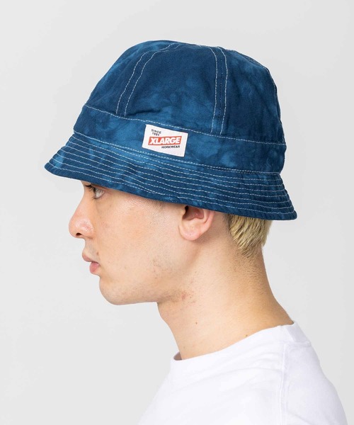 XLARGE（エクストララージ）の「OVERDYE HAT/オーバーダイ　加工　メンズ　バケハ　帽子（ハット・メンズ・ブラック/ネイビー/ブラウン・M/L）」の20枚目の写真