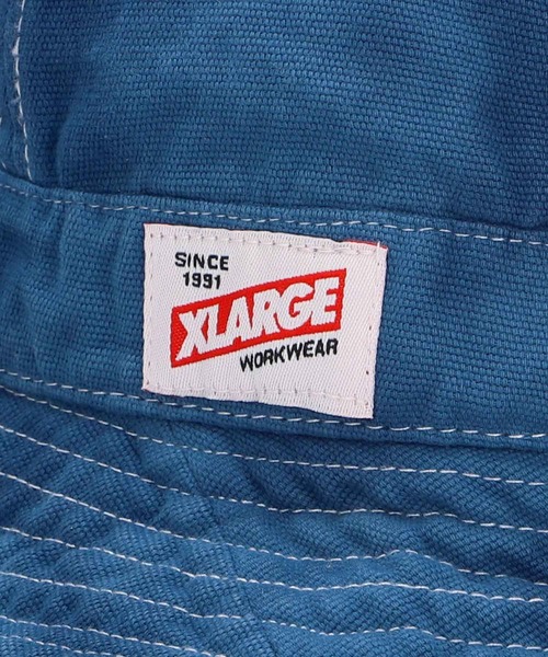 XLARGE（エクストララージ）の「OVERDYE HAT/オーバーダイ　加工　メンズ　バケハ　帽子（ハット・メンズ・ブラック/ネイビー/ブラウン・M/L）」の15枚目の写真