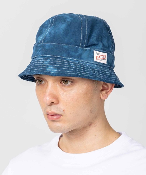 XLARGE（エクストララージ）の「OVERDYE HAT/オーバーダイ　加工　メンズ　バケハ　帽子（ハット・メンズ・ブラック/ネイビー/ブラウン・M/L）」の12枚目の写真