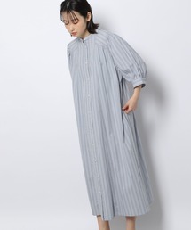 LAKOLE | パフスリーブテントラインワンピース / 278629(シャツワンピース)